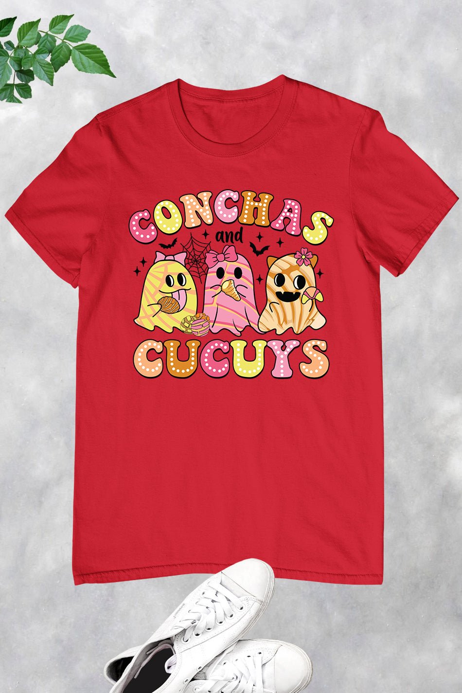 Conchas and Cucuys Ghost Halloween Shirt - Image 9