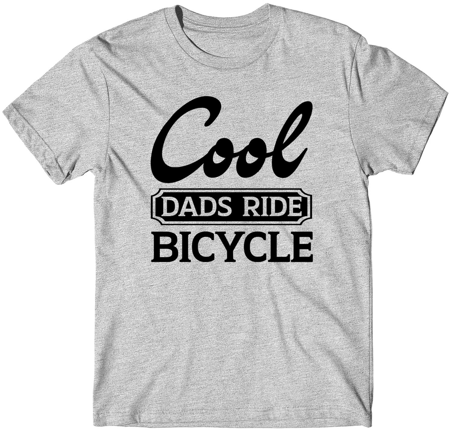 Cool Dads Ride Bicycle Cycling Custom Fathers Day Sports T-Shirts - Image 2
