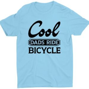 Cool Dads Ride Bicycle Cycling Custom Fathers Day Sports T-Shirts