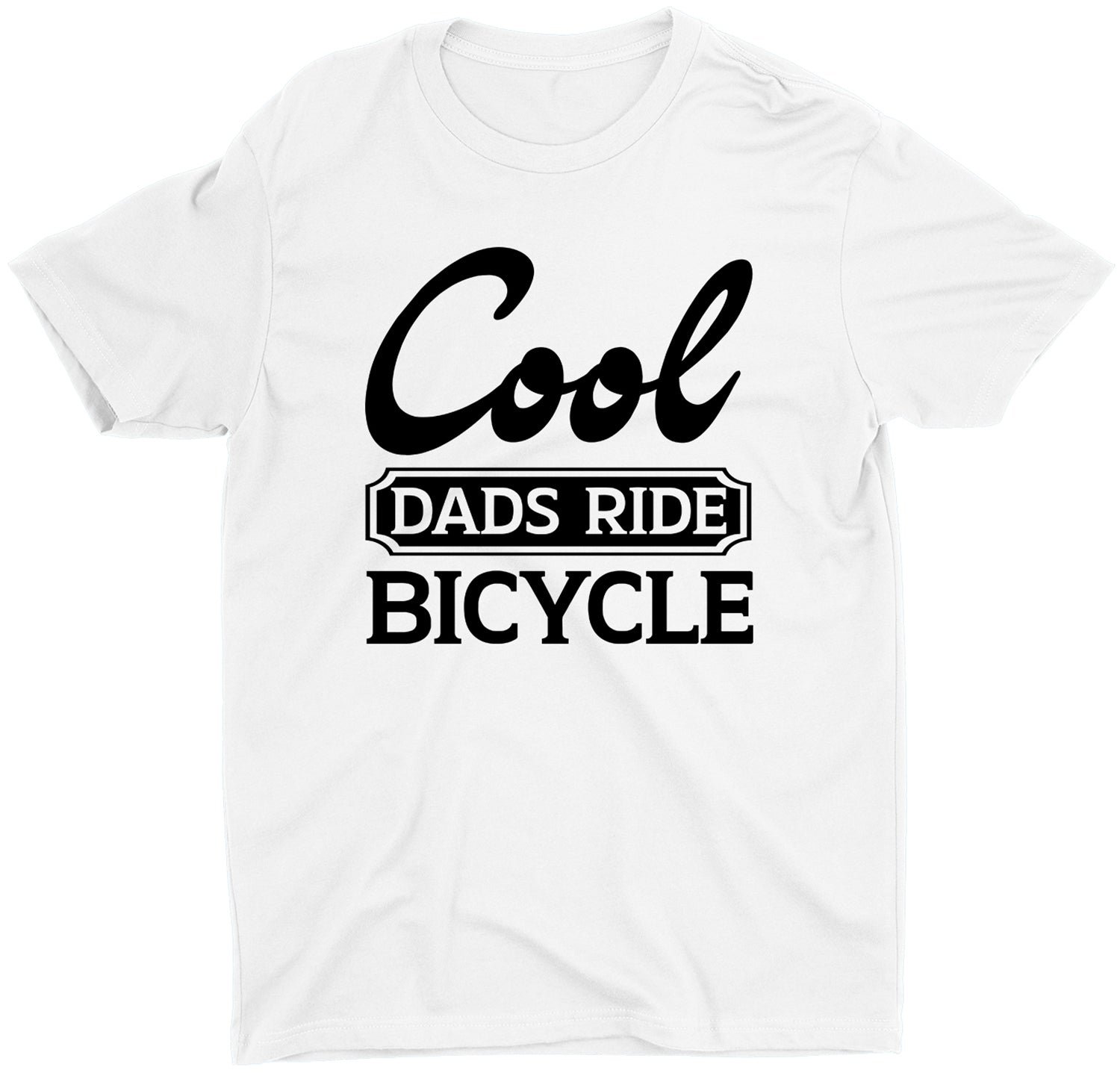 Cool Dads Ride Bicycle Cycling Custom Fathers Day Sports T-Shirts - Image 4