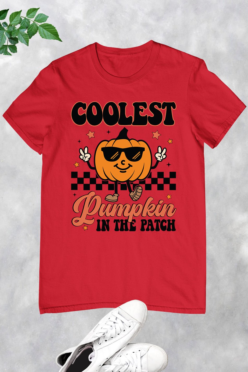 Coolest Pumpkin in The Patch Retro Halloween Boy Shirt - Image 9