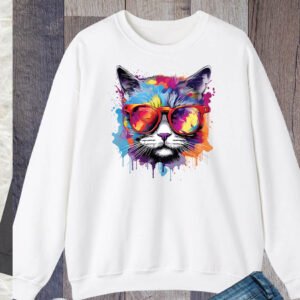 Cool Cat Kitten Sweatshirt