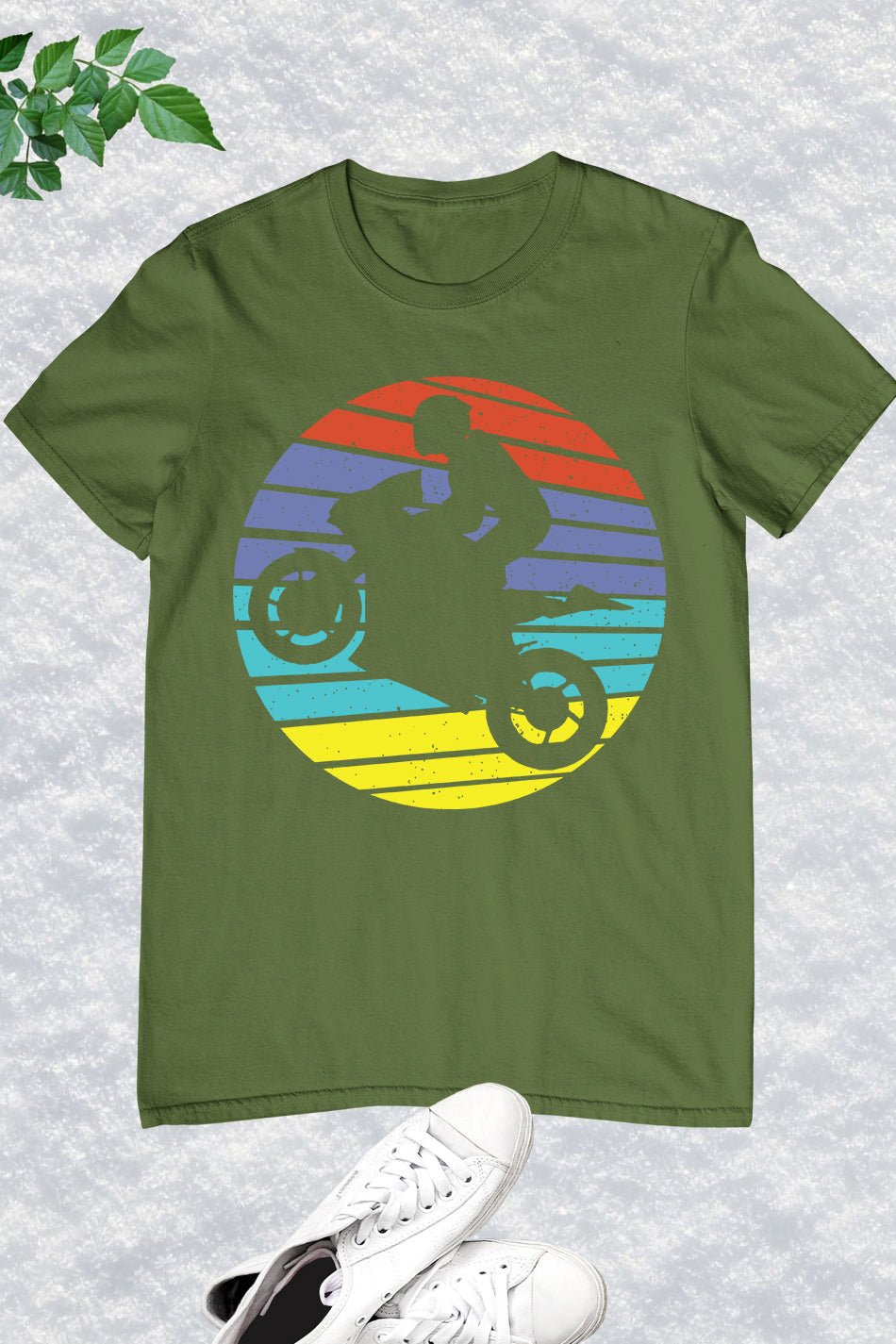 Cool Dirt Bike MotorBike Retro Cycle Shirt
