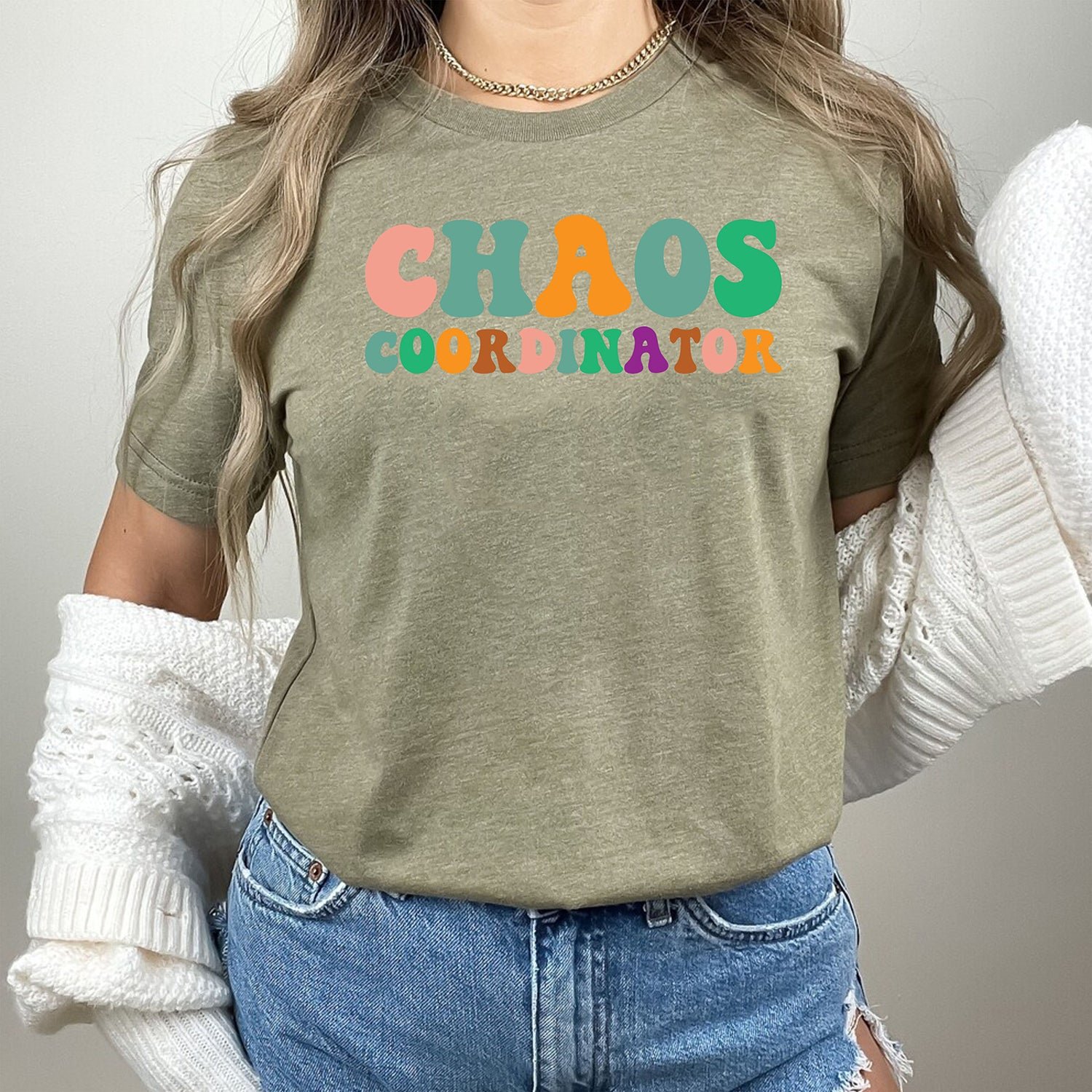 Chaos Coordinator Teacher Back to School Custom Teachers Day T-Shirt - Image 8