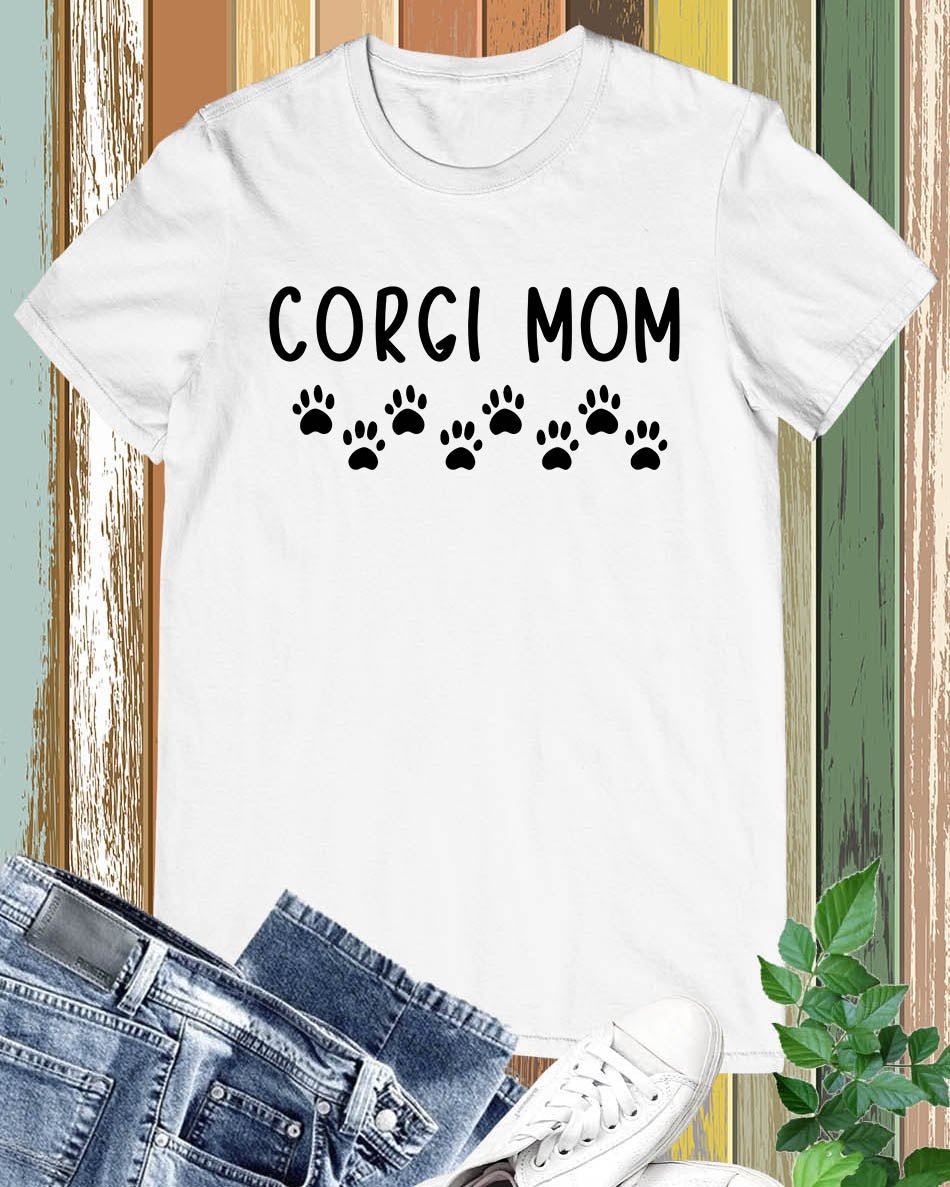 Corgi Mom T Shirt - Image 3