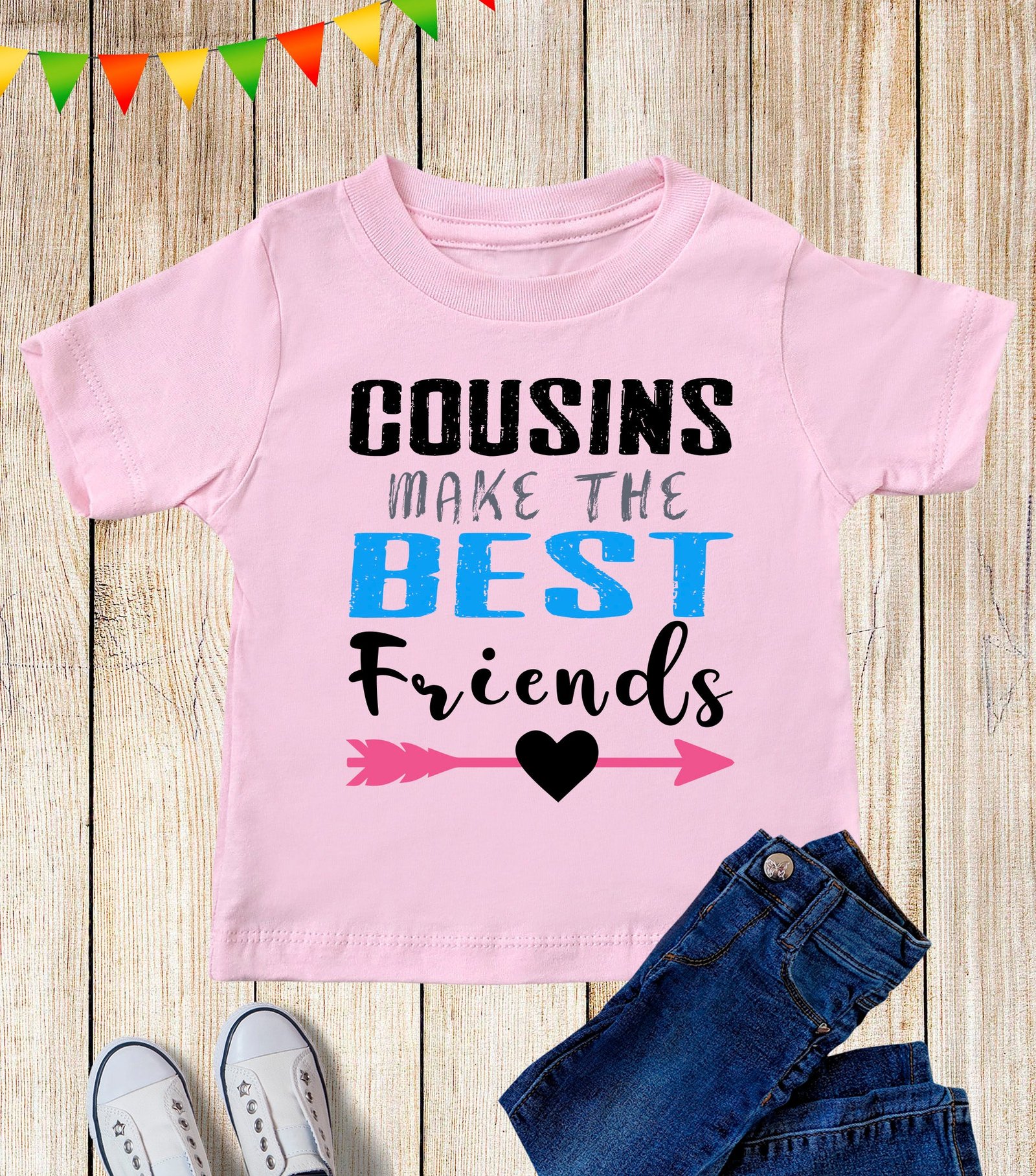Cousins Make The Best Friends Kids T Shirt