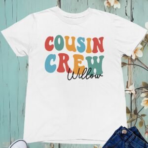 Cousin Crew Personalized name Shirts