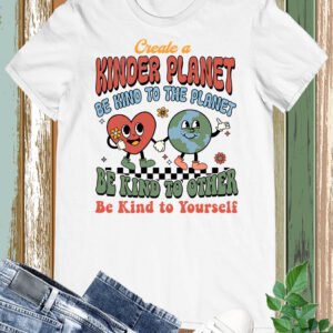 Create a Kinder Planet earth Day Shirt