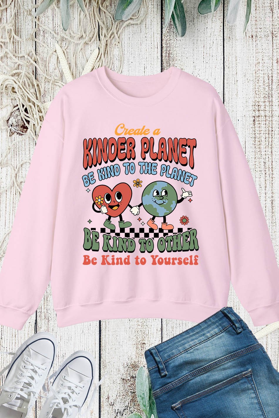 Create a Kinder Planet earth Day Sweatshirt - Image 2