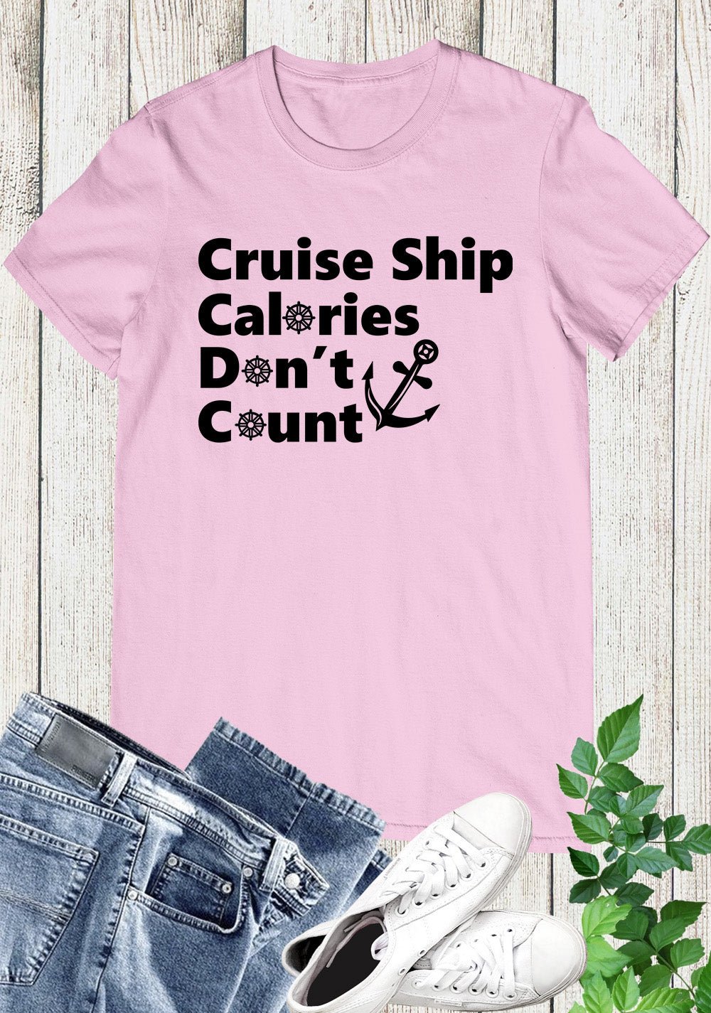 Funny Cruise Shirts Cruise Ship Calories Don't Count