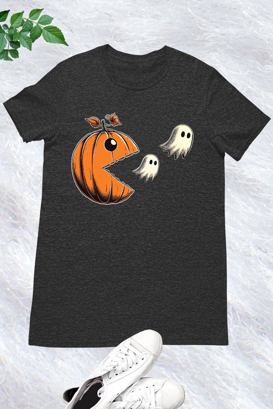 Halloween Pumpkin and Ghost Shirt - Image 6
