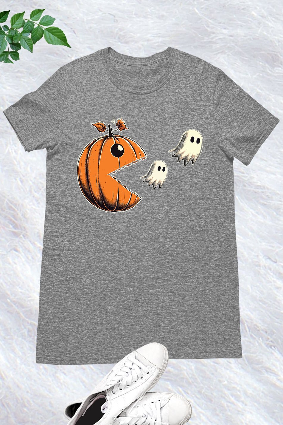 Halloween Pumpkin and Ghost Shirt - Image 9