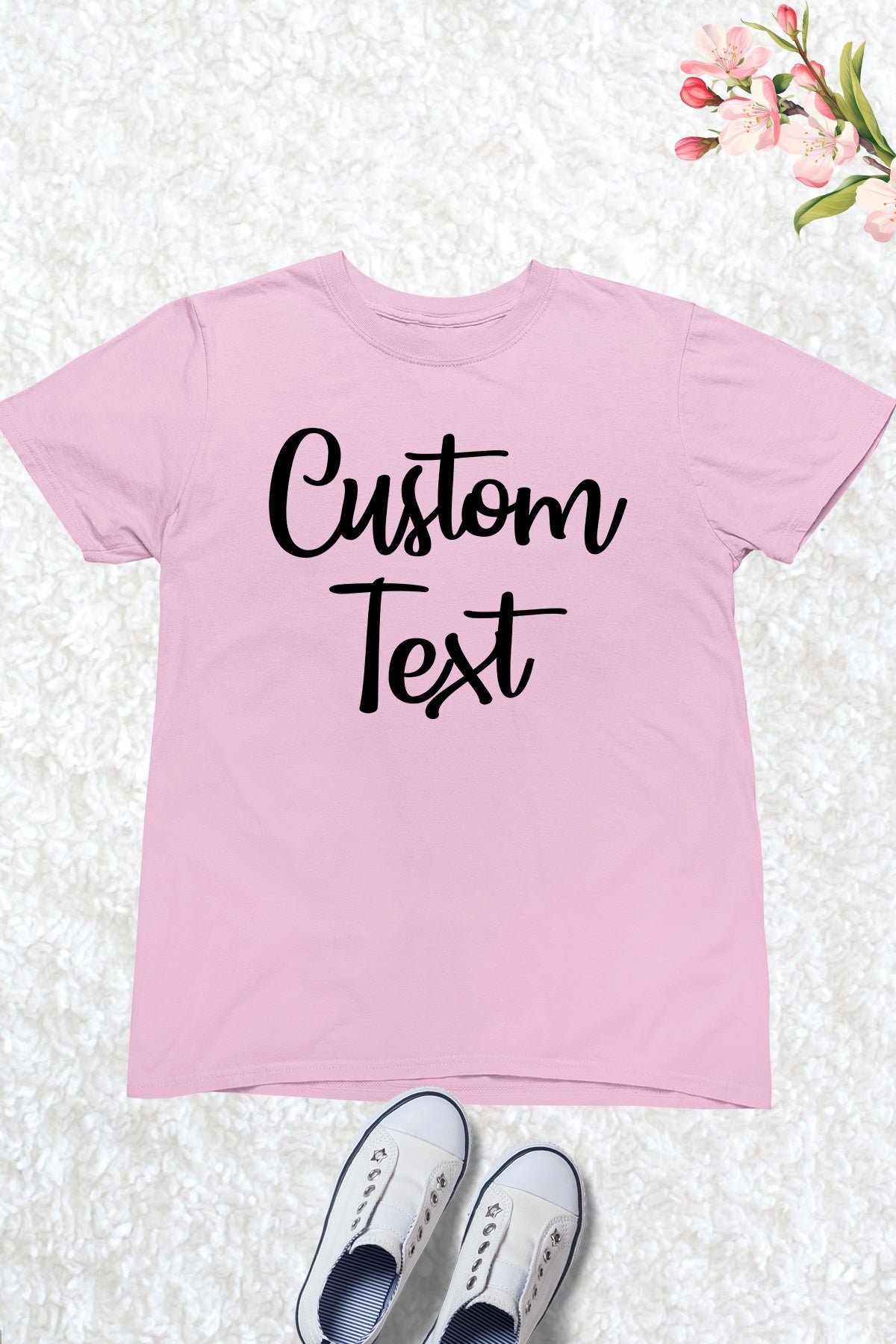 Custom Text Childrens Shirt - Image 3