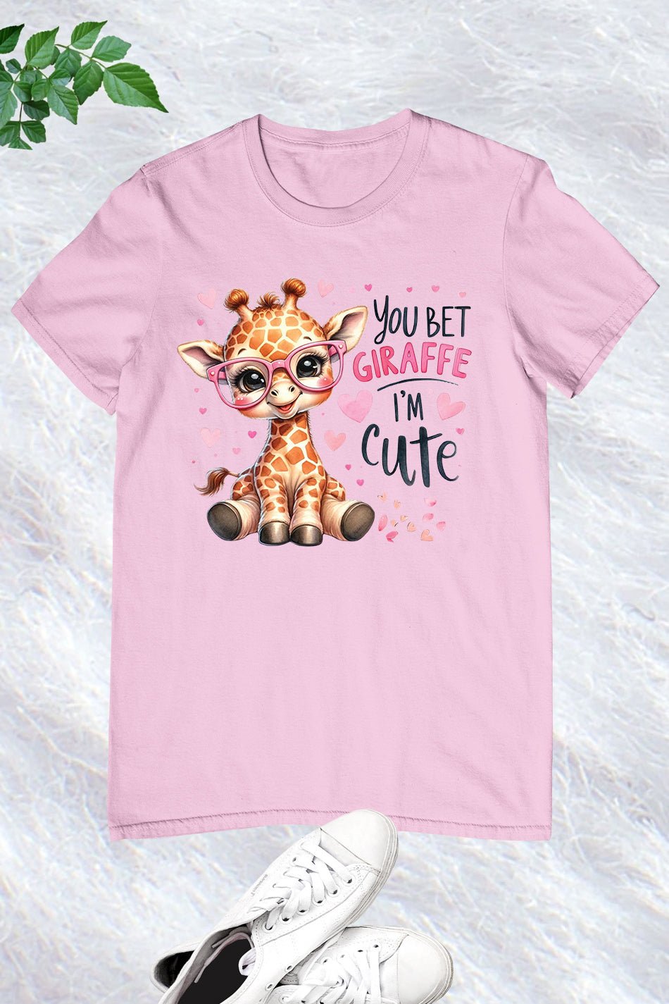 You Bet Giraffe I'm Cute Shirt - Image 6