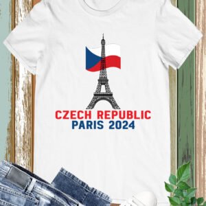 Czech republic Olympics Supporter Paris 2024 T Shirt