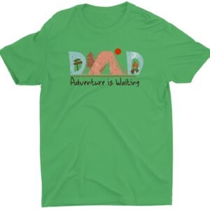 Adventure It's Waiting Custom Short Sleeve Father Day Adventure Tshirt