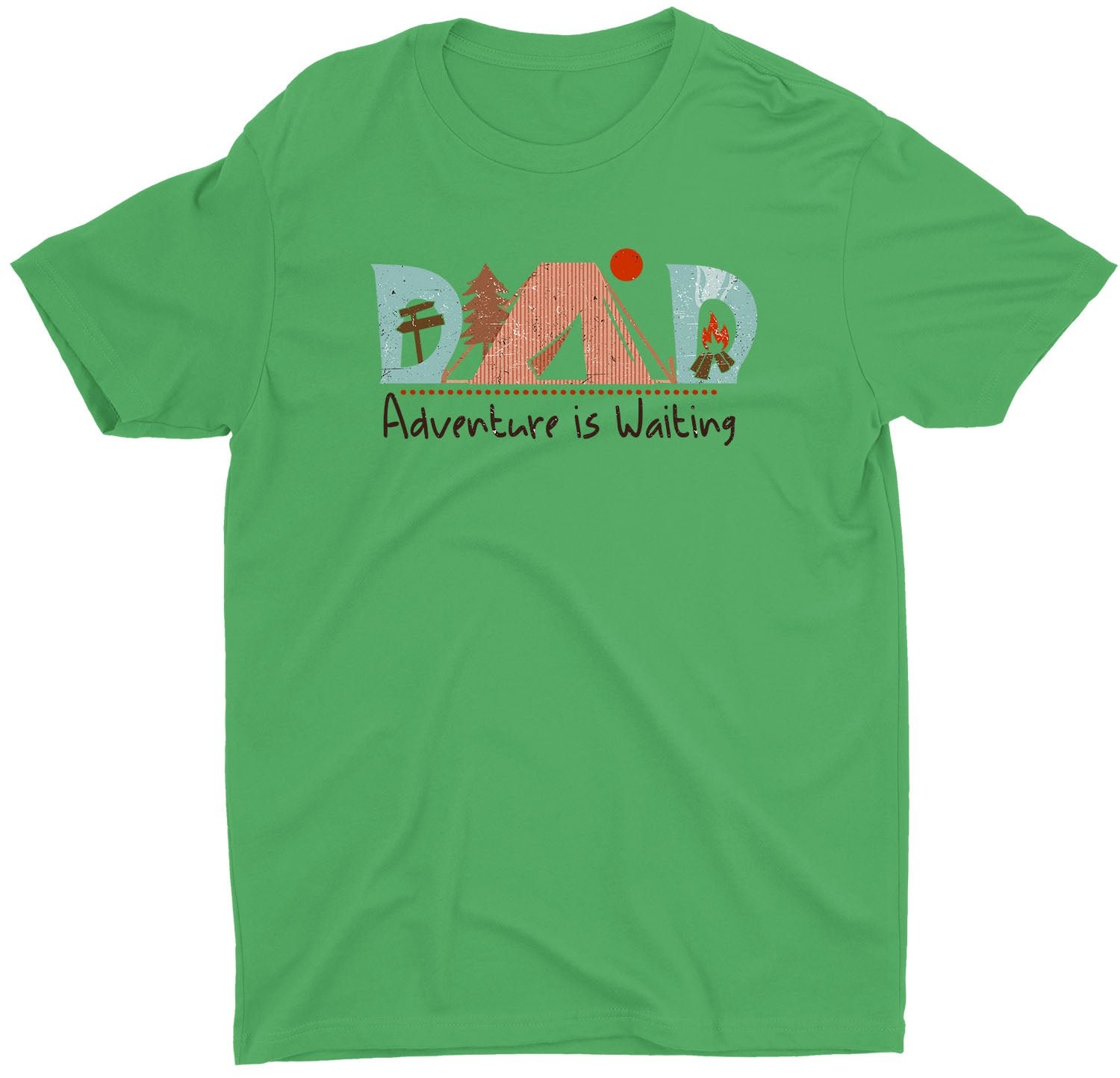 Adventure It's Waiting Custom Short Sleeve Father Day Adventure Tshirt