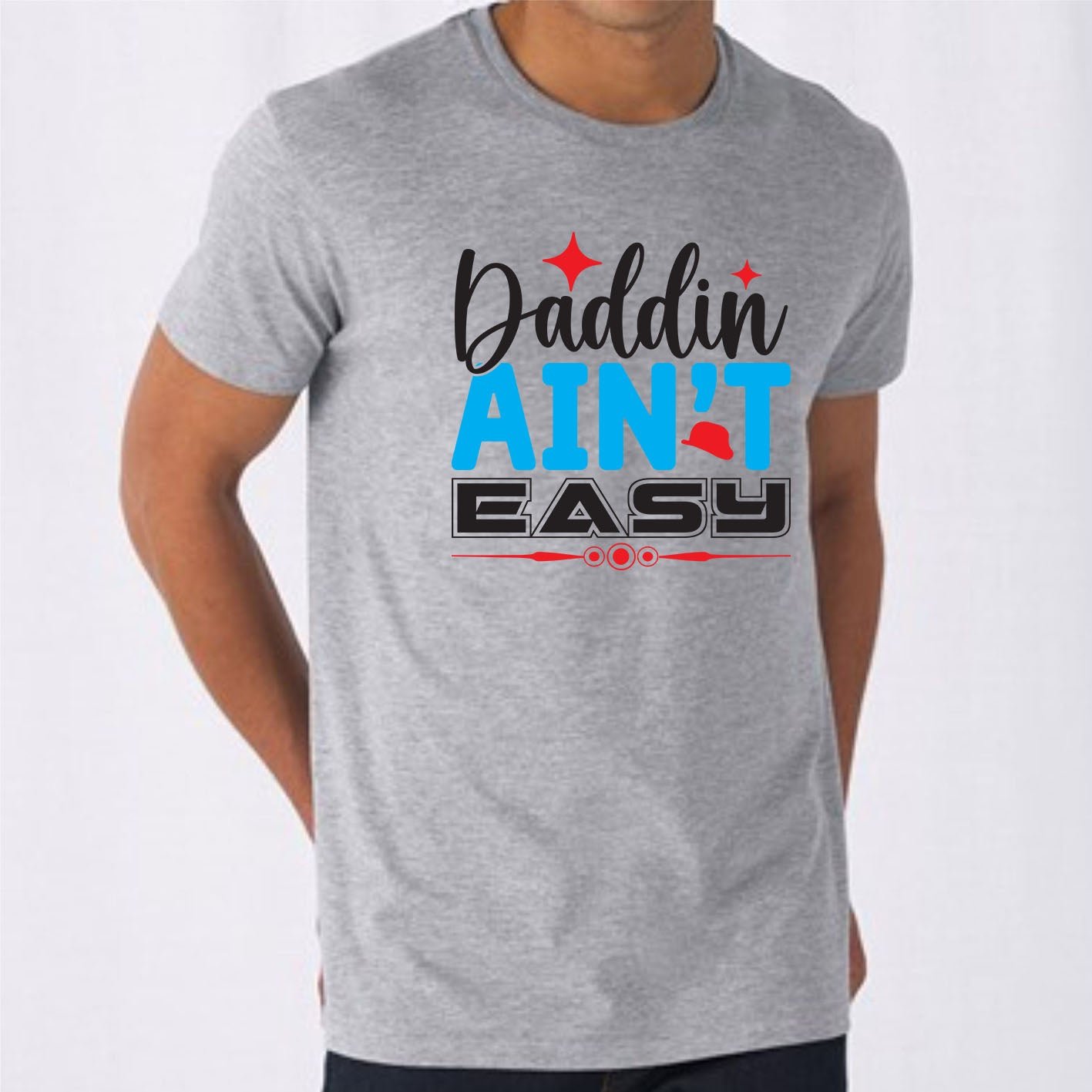 Best Daddin Ain't Easy Fathers Day Custom Short Sleeve Tshirts Gift - Image 10