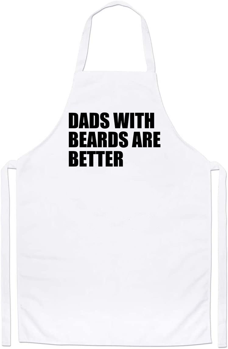 Dads With Beards Are Better Cute Fathers Day Custom Funny Dad Apron - Image 2