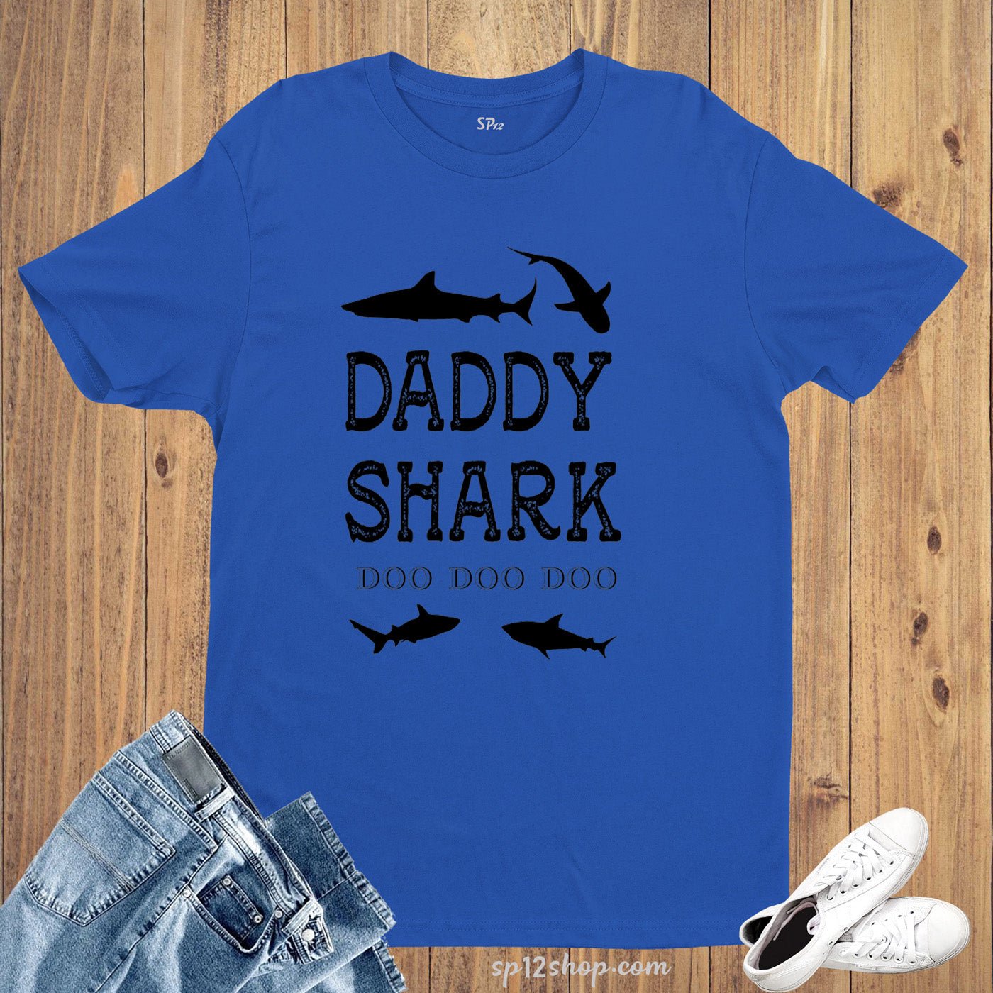 Daddy Shark T Shirt