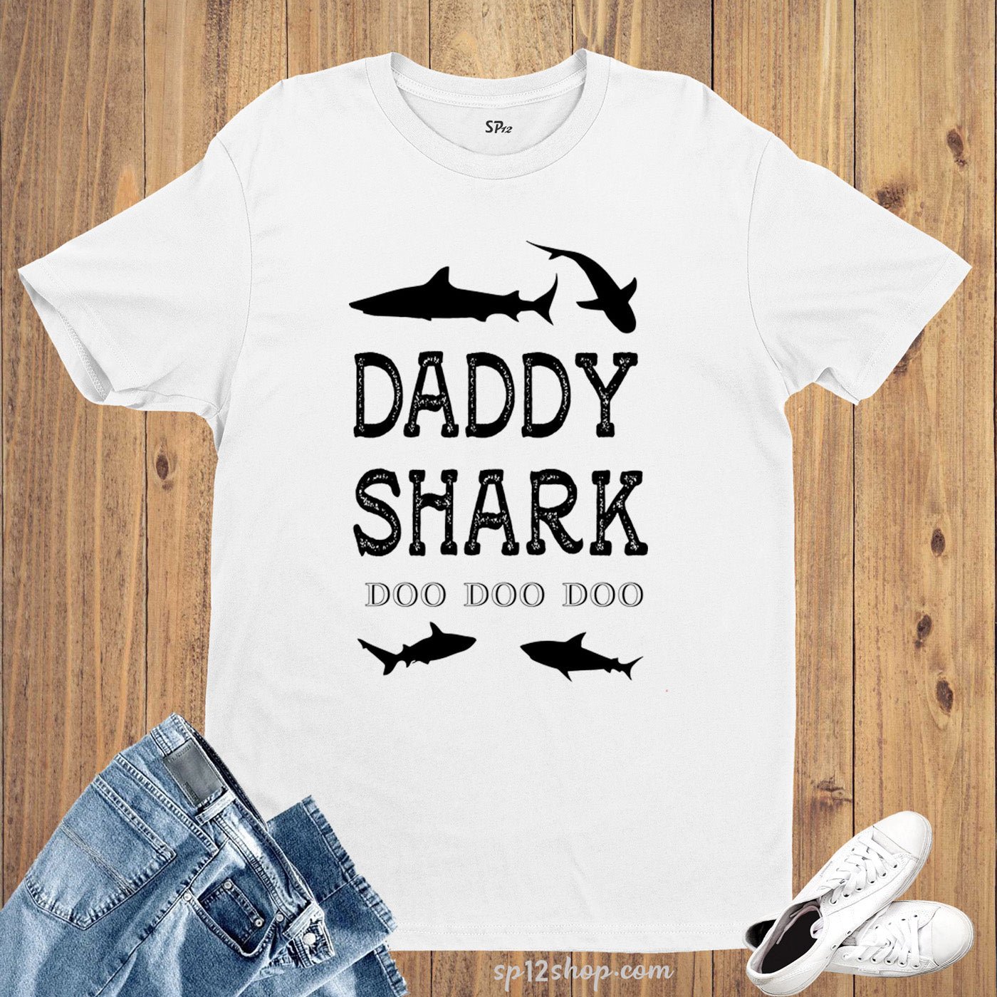Daddy Shark T Shirt