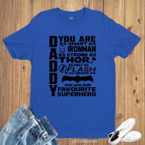 Daddy T Shirt Perfect Gift for Fathers Day