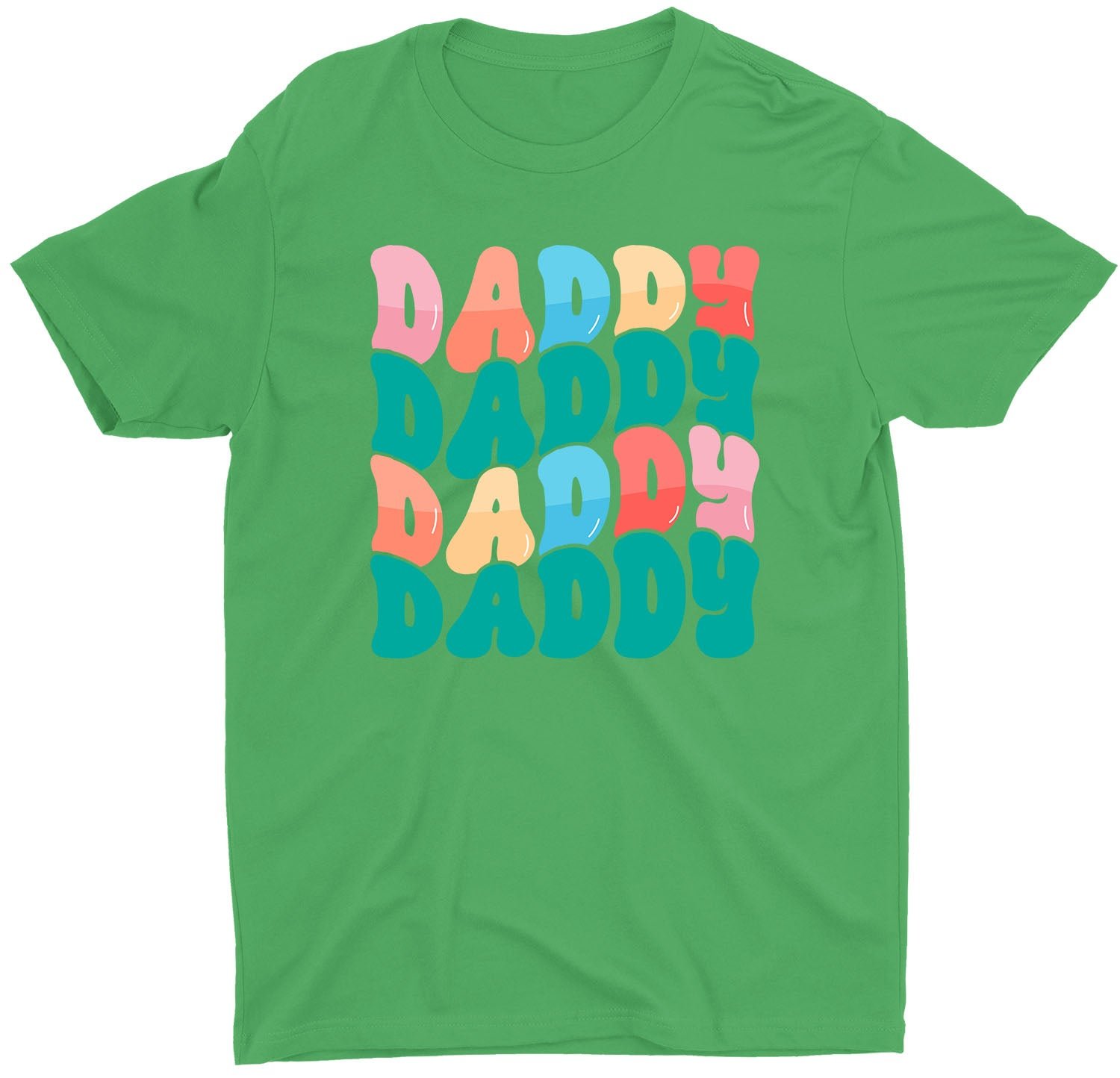 Best Cool Retro Birthday Custom Short Sleeve Fathers Day T-Shirts