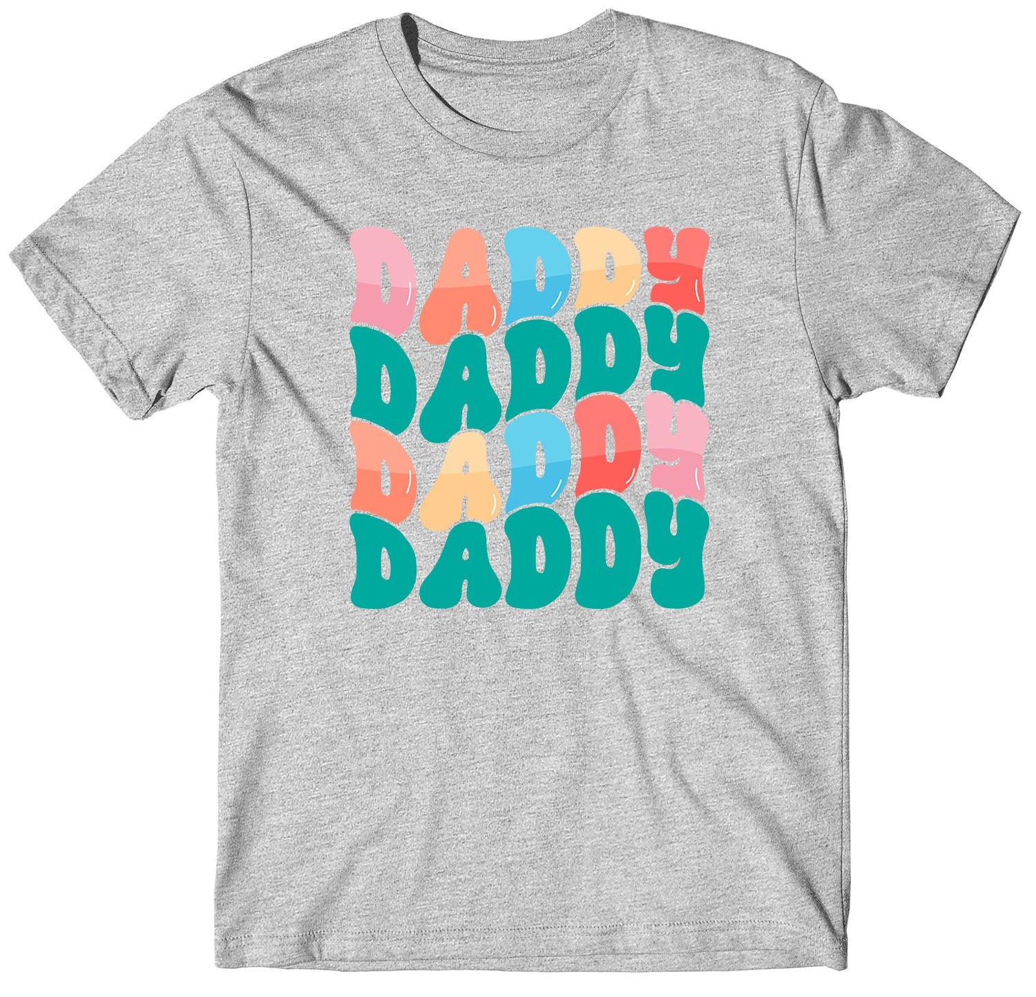 Best Cool Retro Birthday Custom Short Sleeve Fathers Day T-Shirts - Image 2