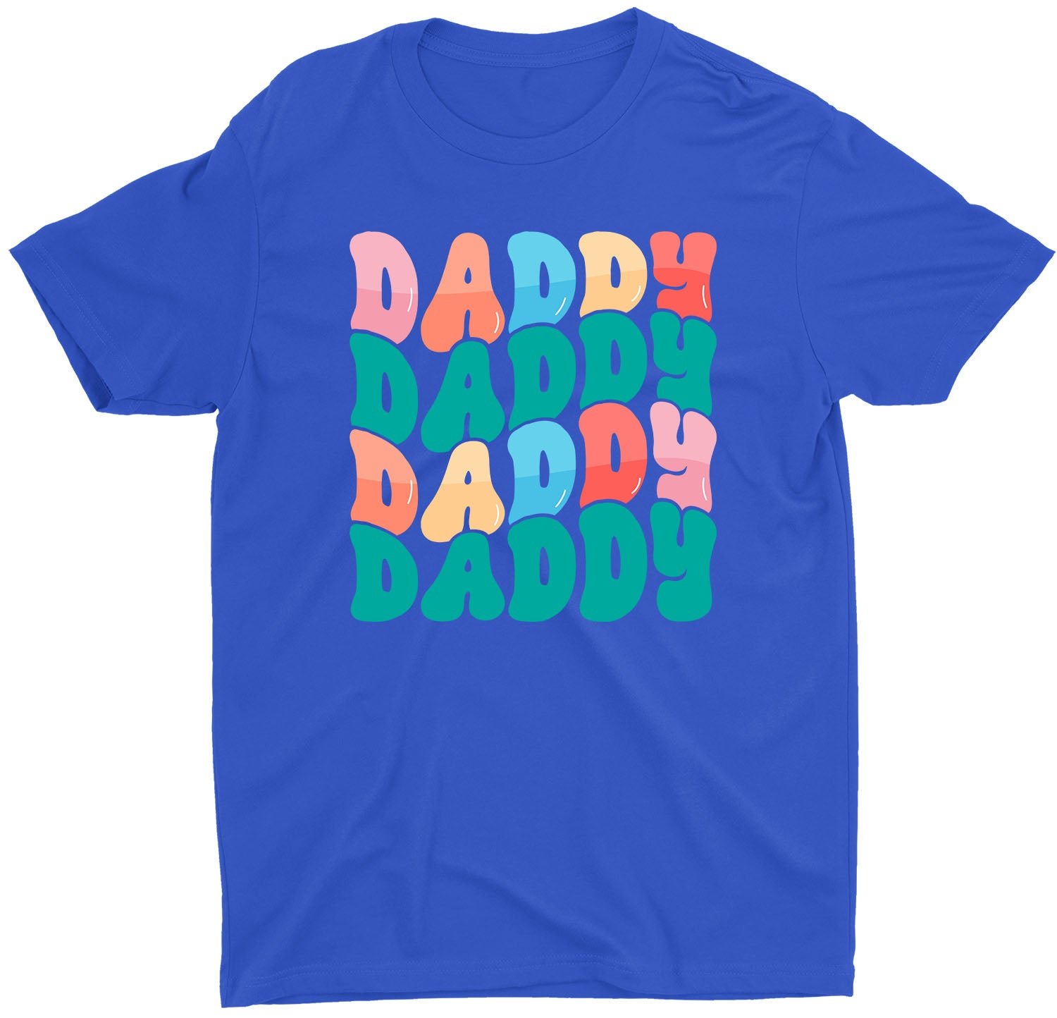Best Cool Retro Birthday Custom Short Sleeve Fathers Day T-Shirts - Image 6