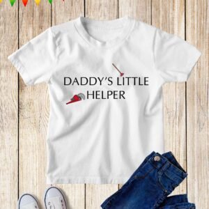 Daddy's Little Helper Kids T Shirt