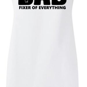 Cute Dad Fixer of Everything Funny Father's Day Custom Apron for Daddy