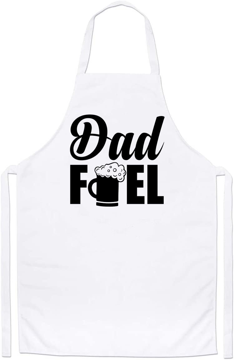 Awesome Dad Fuel Funny Father's Day Beer Custom Drinking Daddy Apron - Image 2