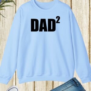 Mens Dad to be of 2 kids Funny Sweatshirts