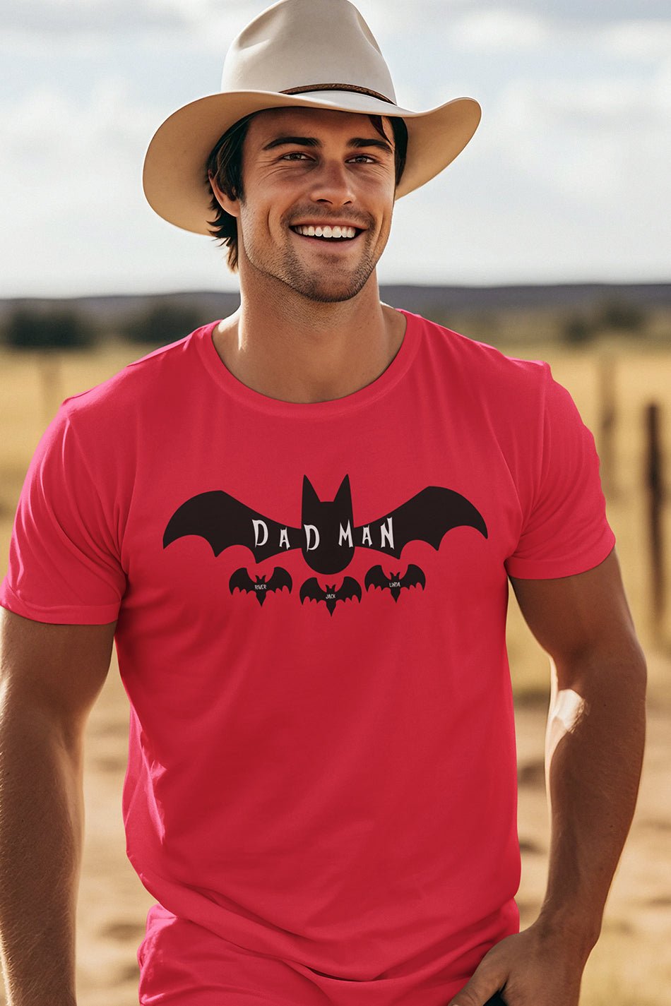 Dadman Shirt With Kids Names