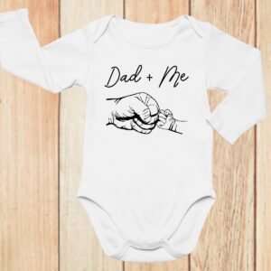 Dad and Me Fist Baby Bodysuit