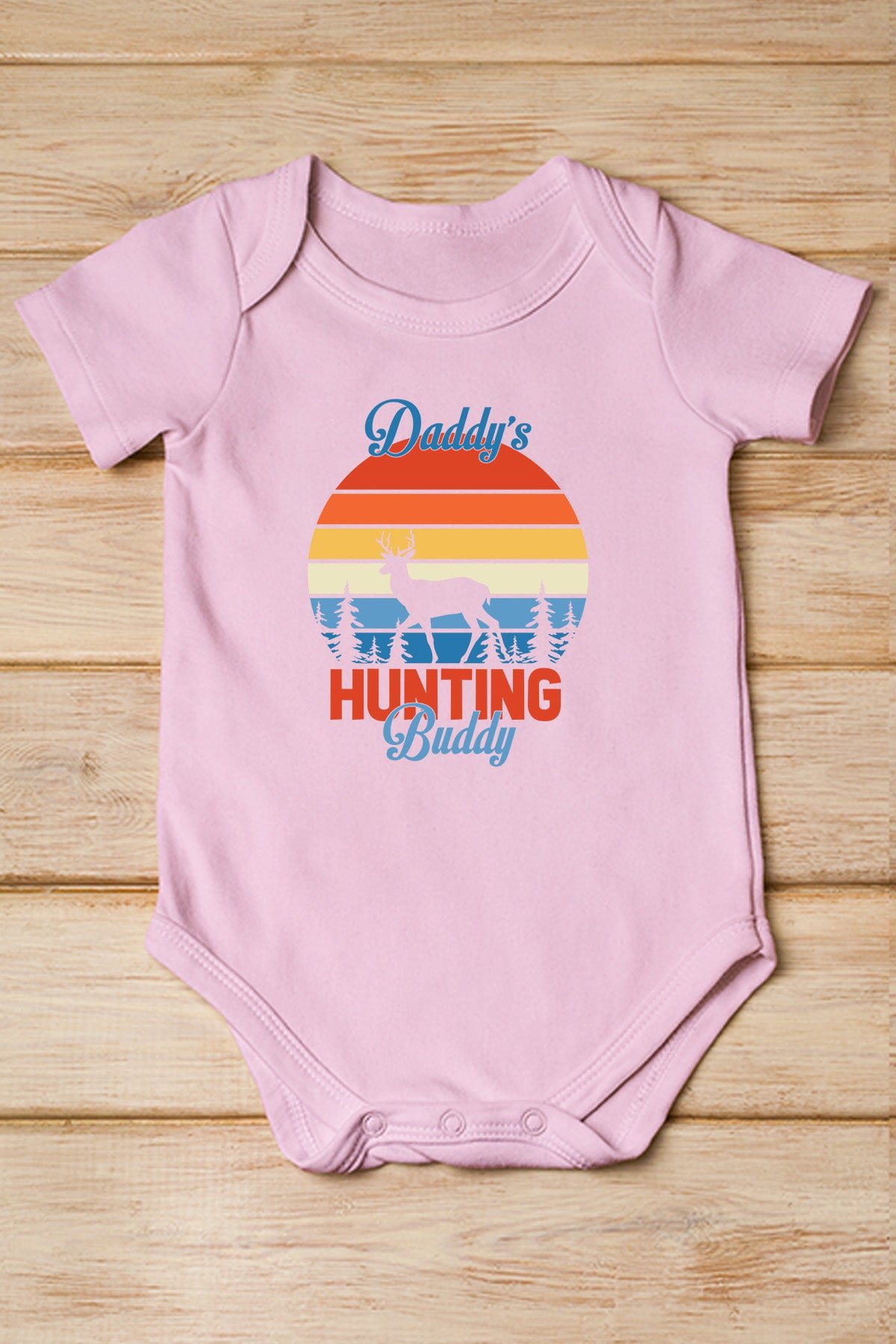 Daddy's Hunting Buddy Baby Bodysuit - Image 4