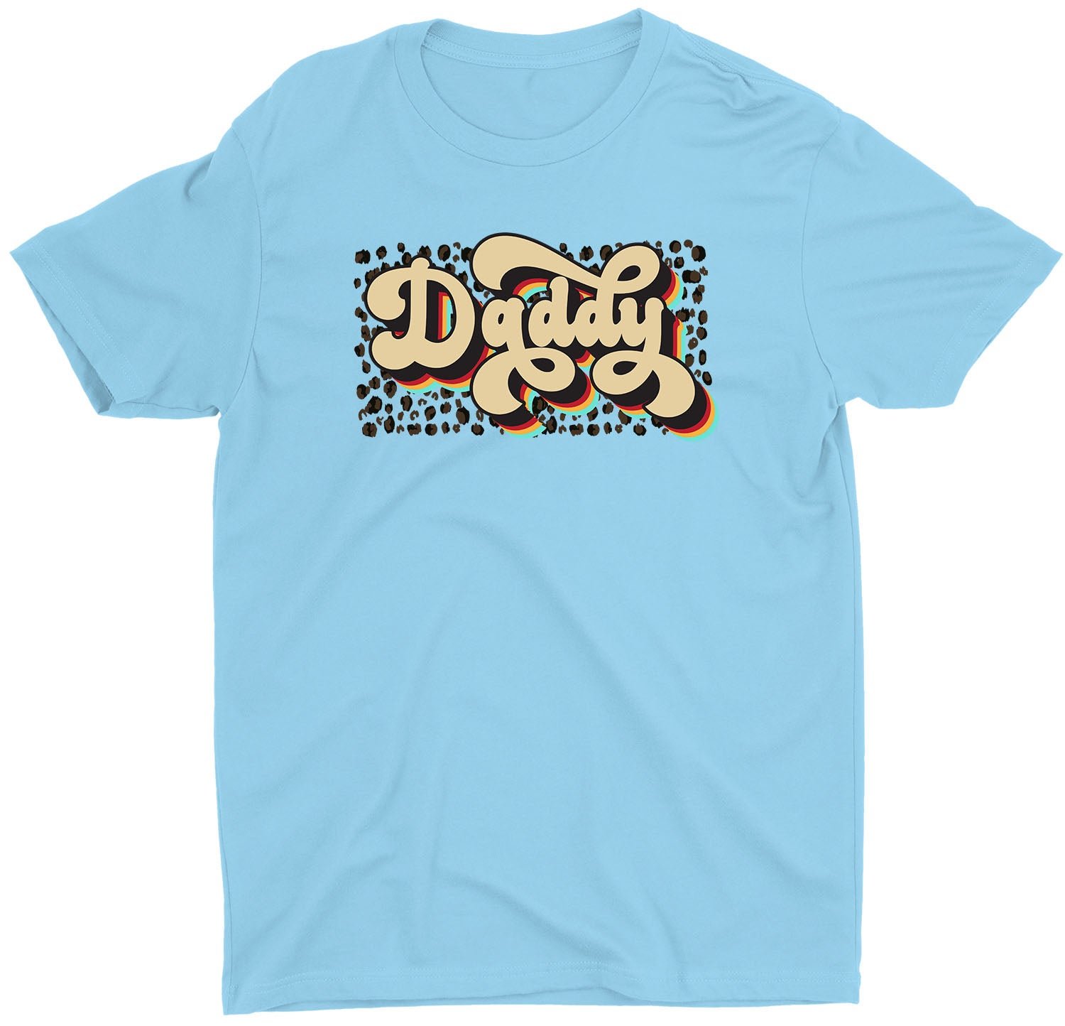 Cool Retro Fathers Day Custom Short Sleeve Dad T-Shirts for Mens - Image 3