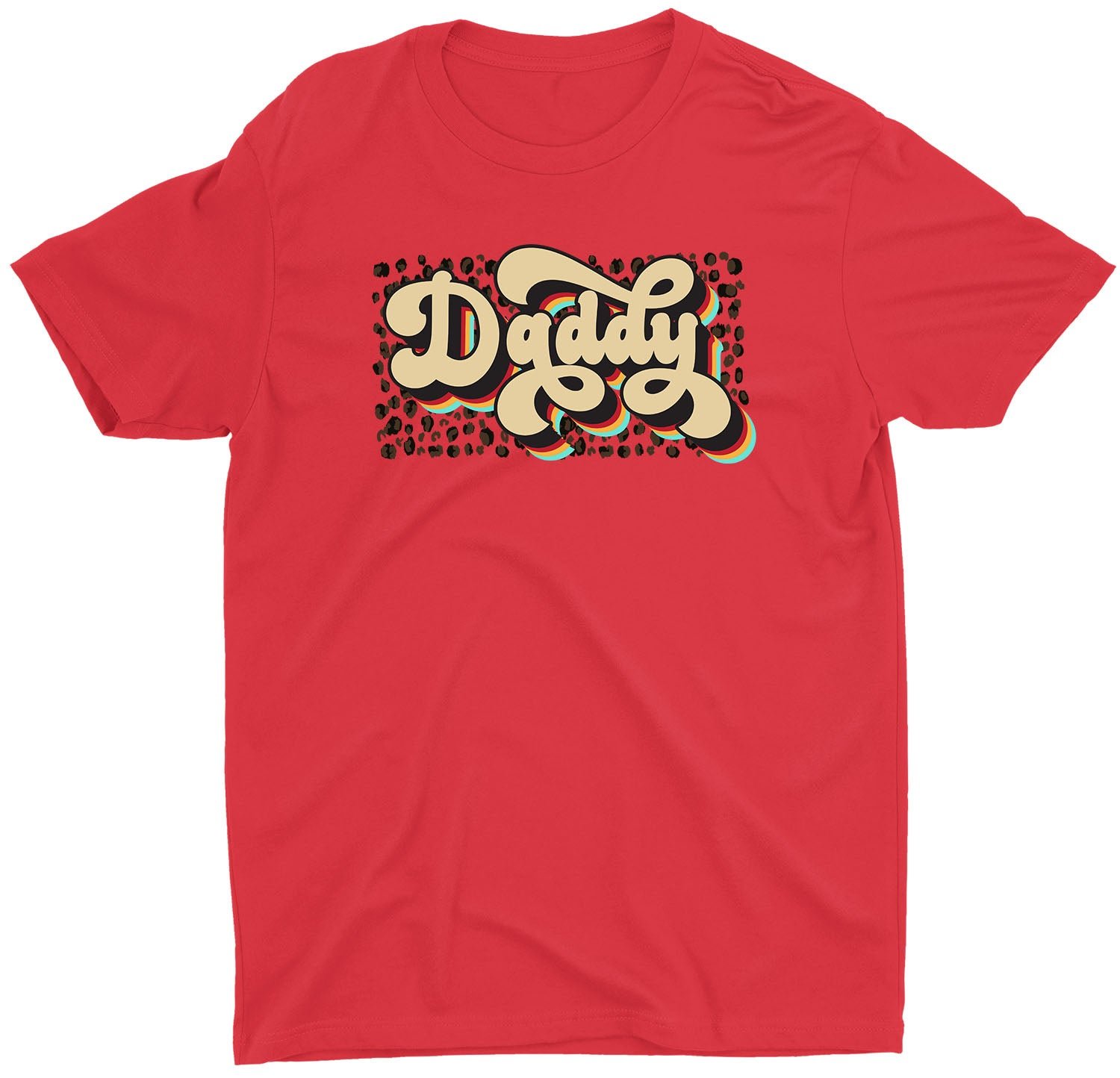 Cool Retro Fathers Day Custom Short Sleeve Dad T-Shirts for Mens - Image 5