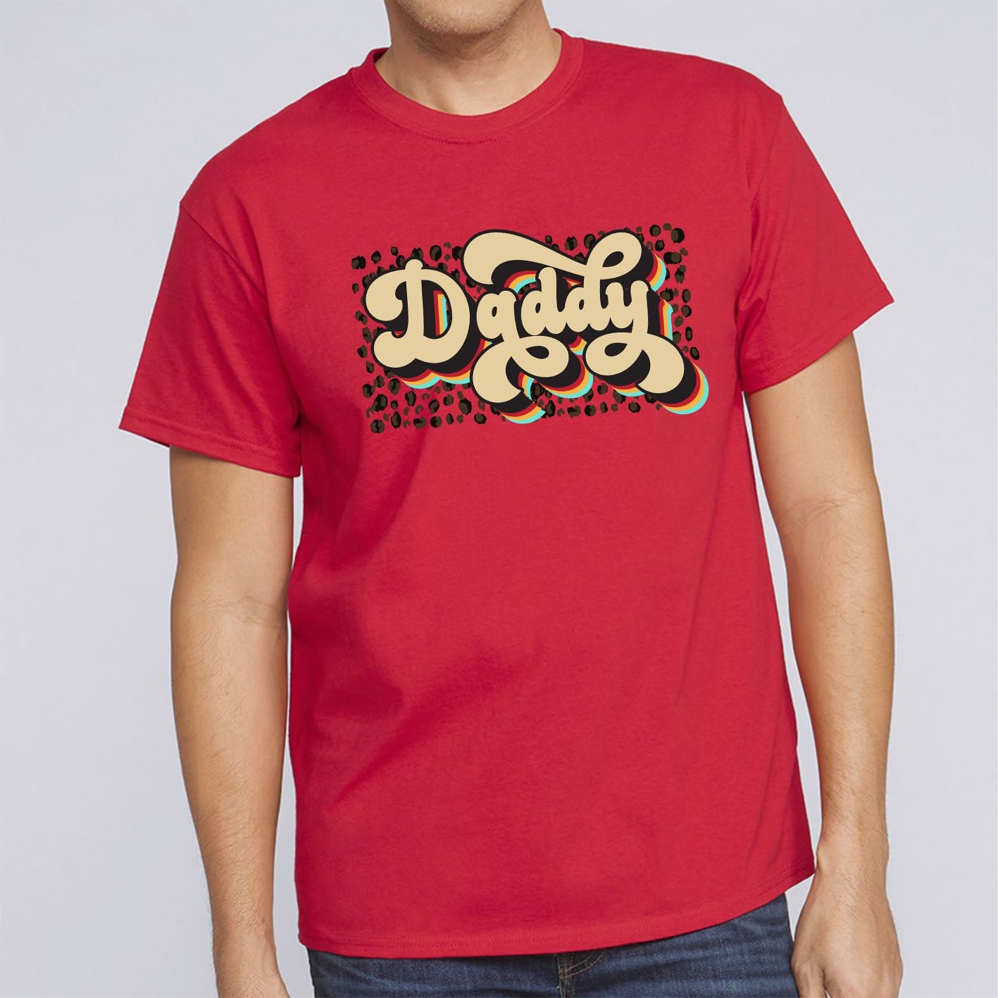 Cool Retro Fathers Day Custom Short Sleeve Dad T-Shirts for Mens - Image 11