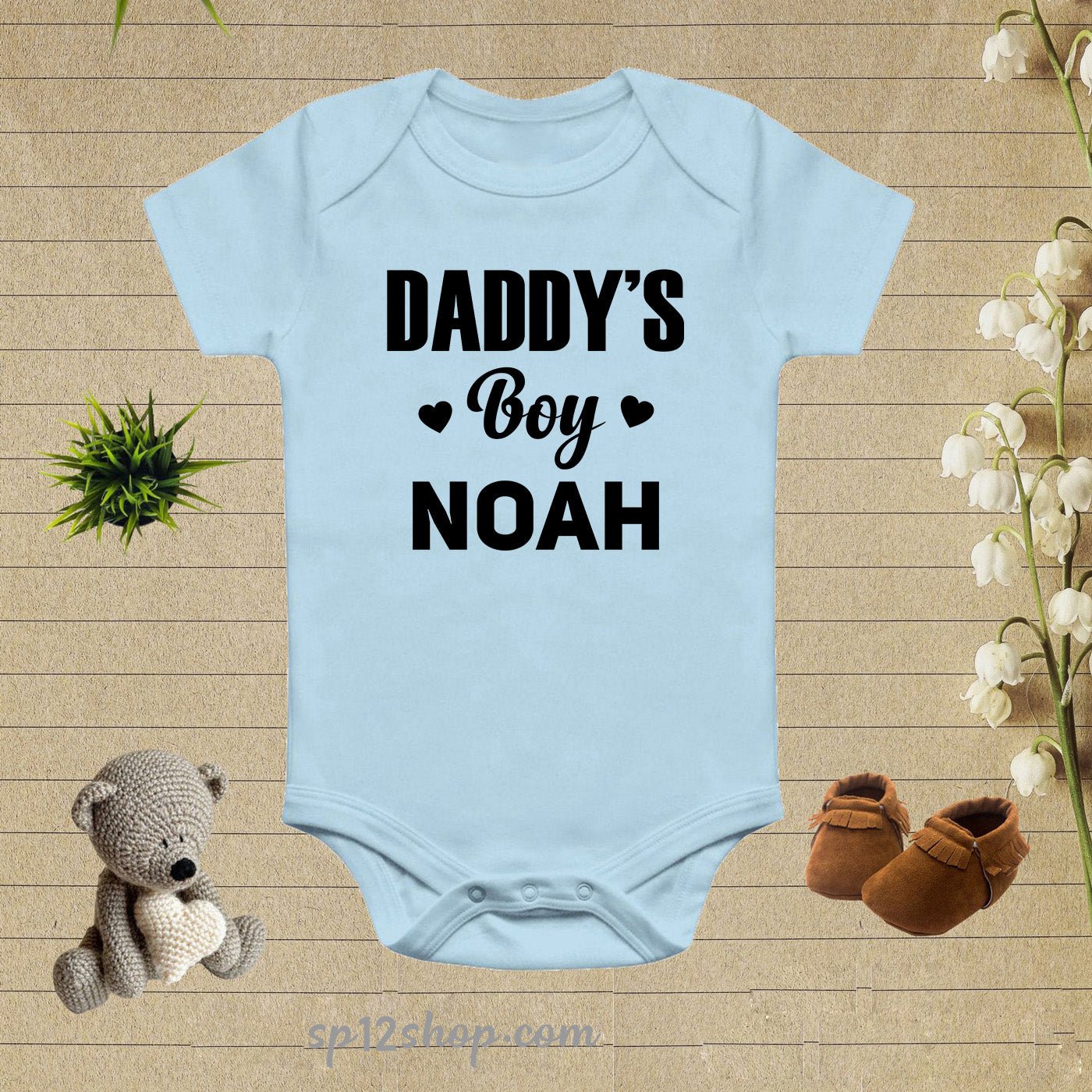 Daddy's Girl And Boy Matching Personalised T Shirt - Image 10