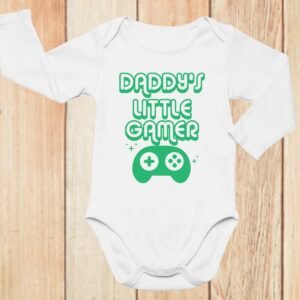 Daddy's Little Gamer Baby Bodysuit