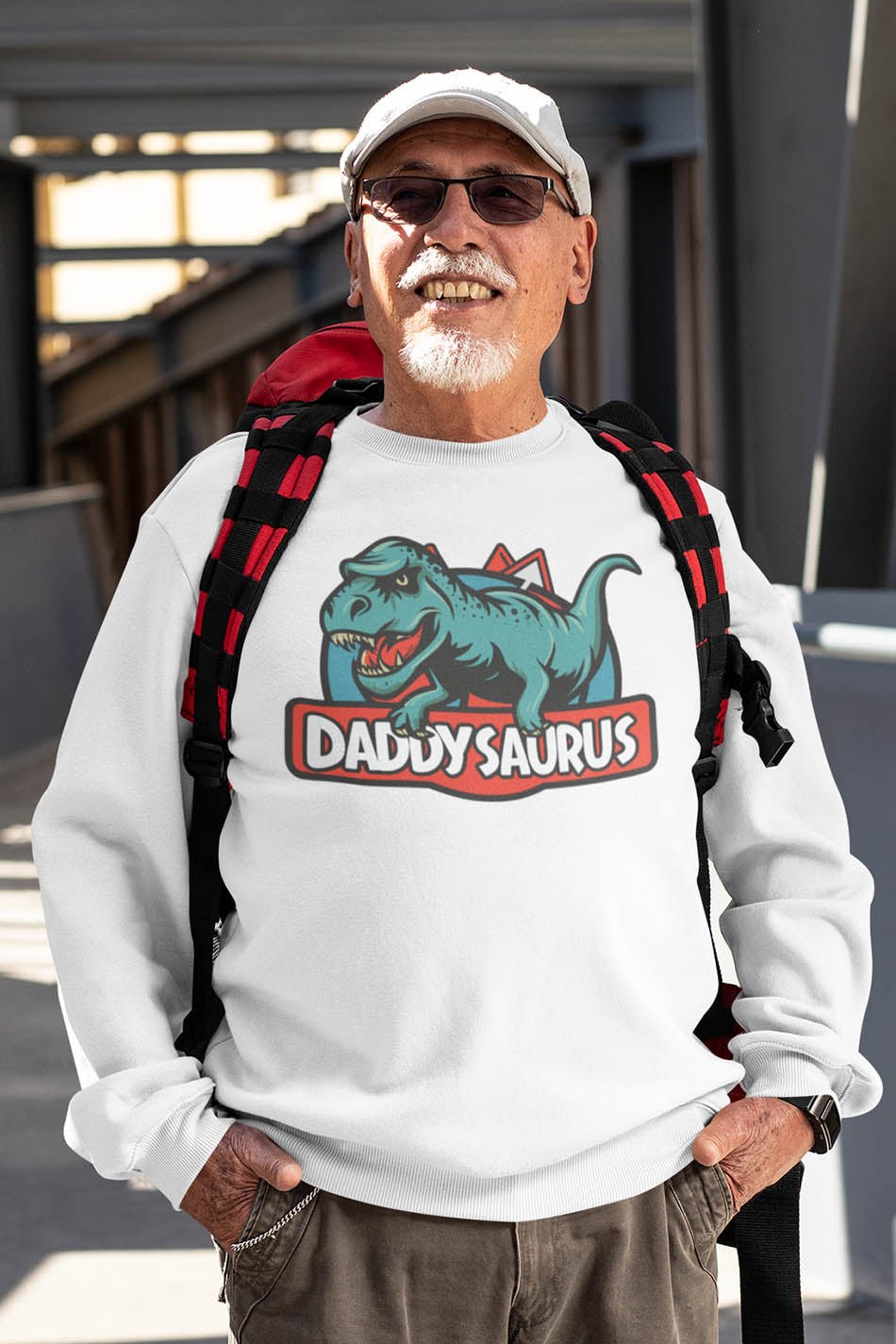 Daddysaurus Sweatshirt - Image 2