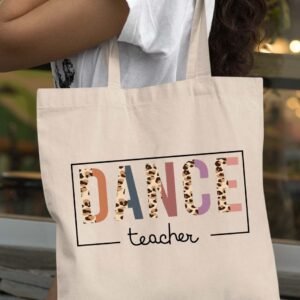 Dancing Dance Teacher Tote Bag