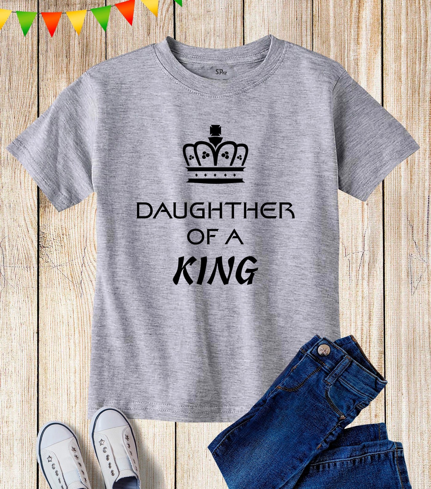 Daughter Of A King Kids T Shirt