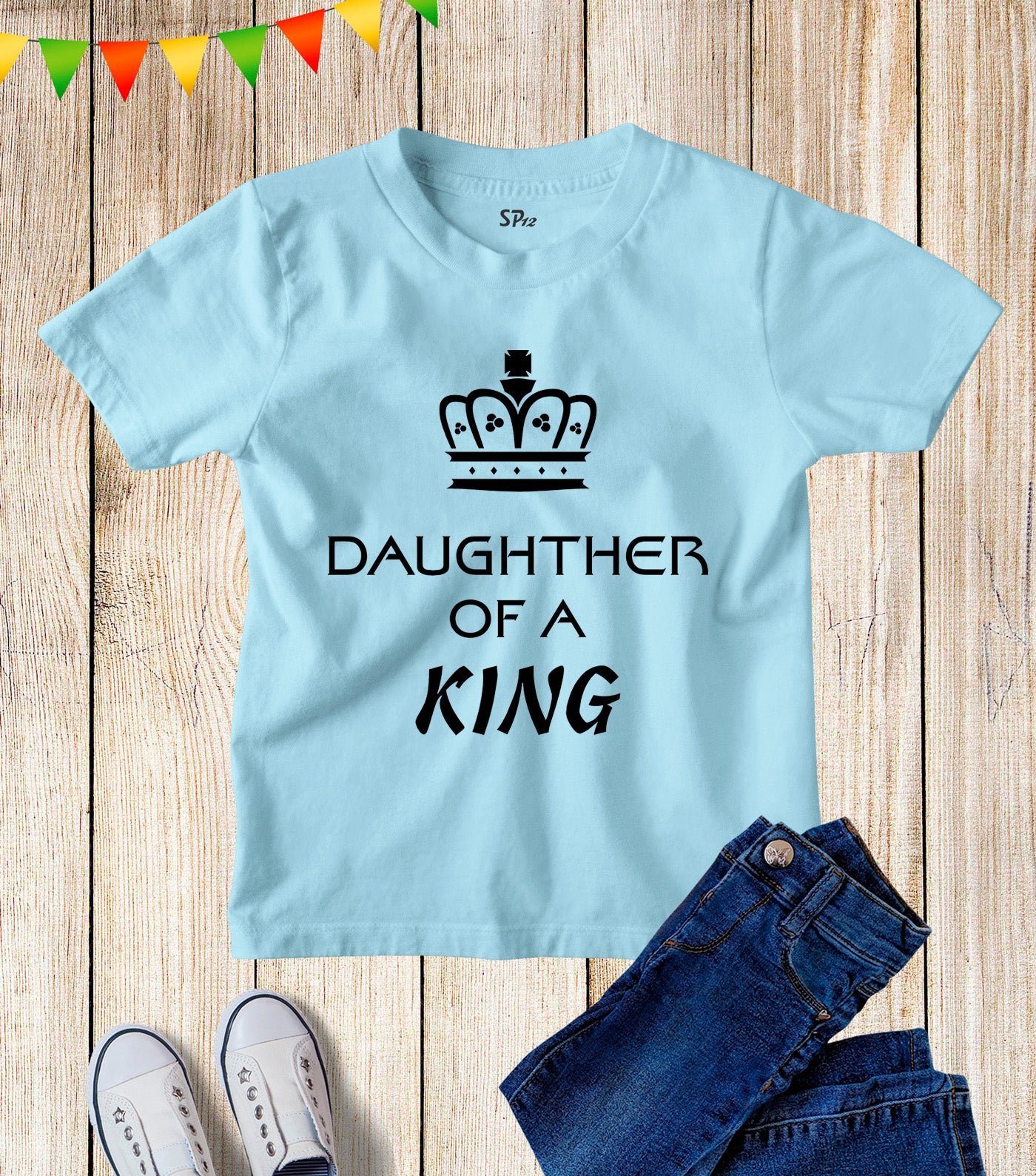 Daughter Of A King Kids T Shirt