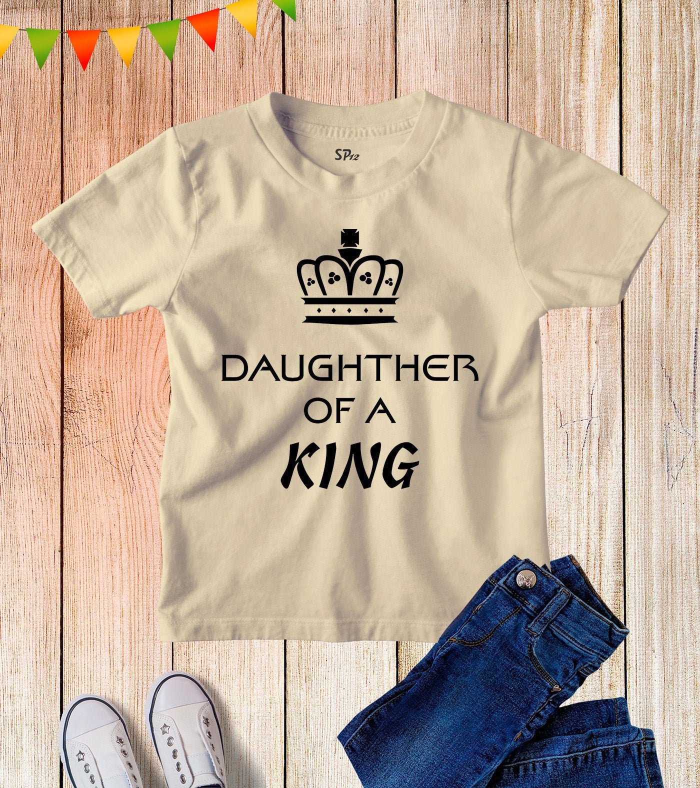 Daughter Of A King Kids T Shirt