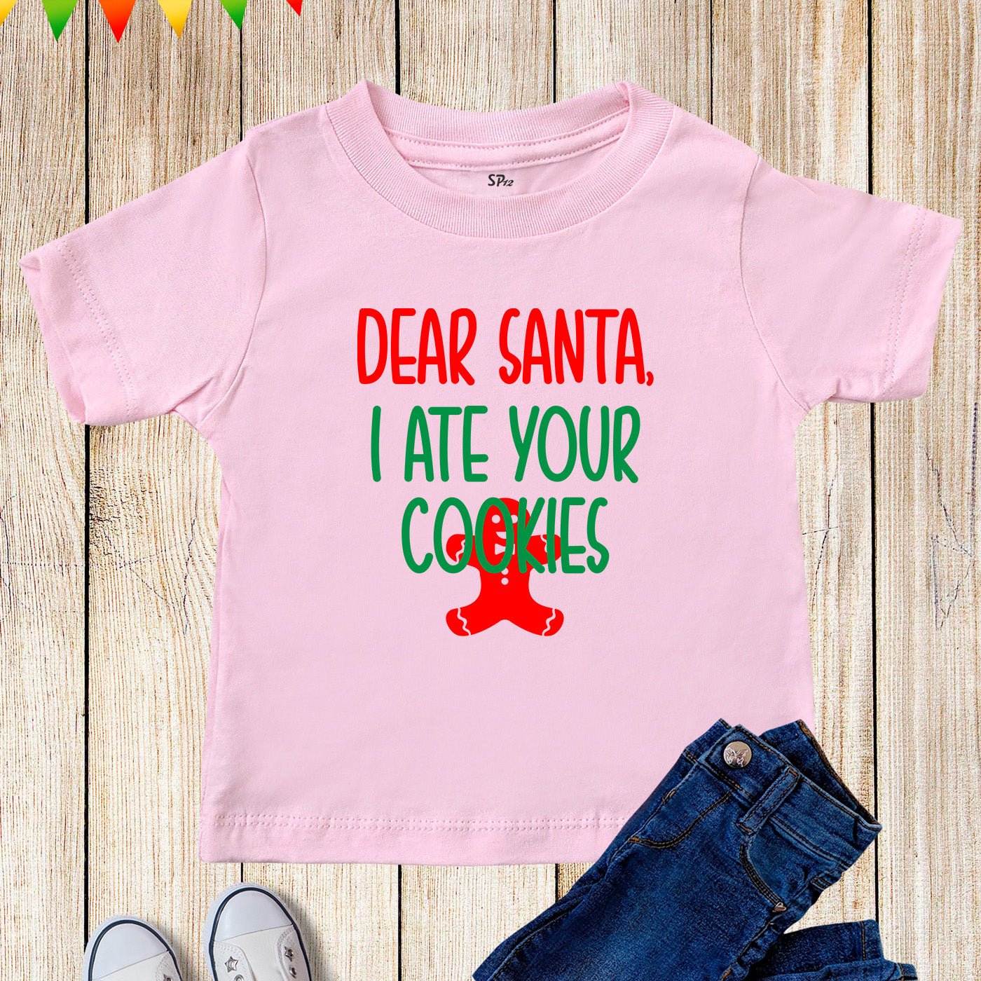 Dear Santa I Ate Your Cookies Christmas T Shirts