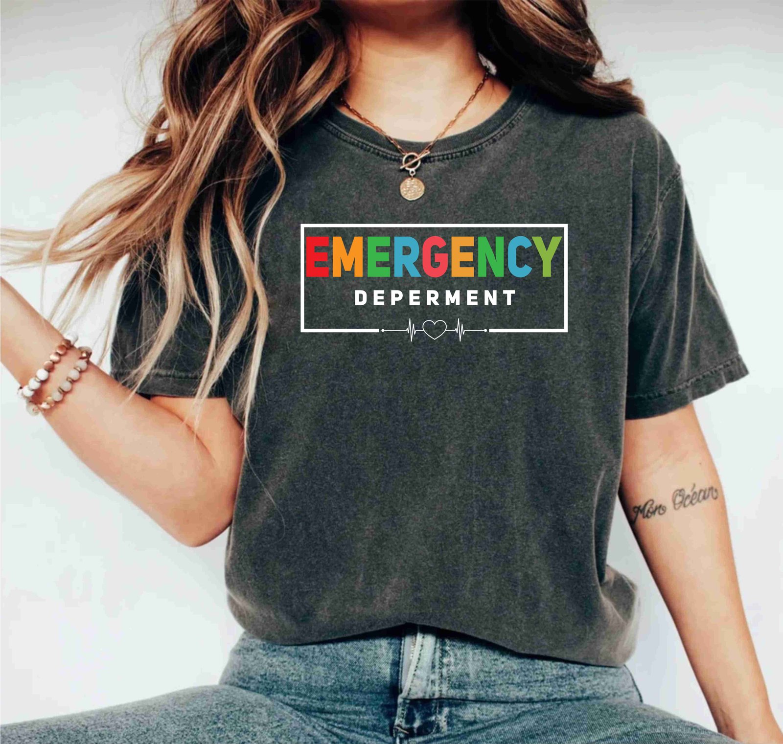 Emergency Department Retro Future Nurse Nursing Assistant T-Shirts - Image 10