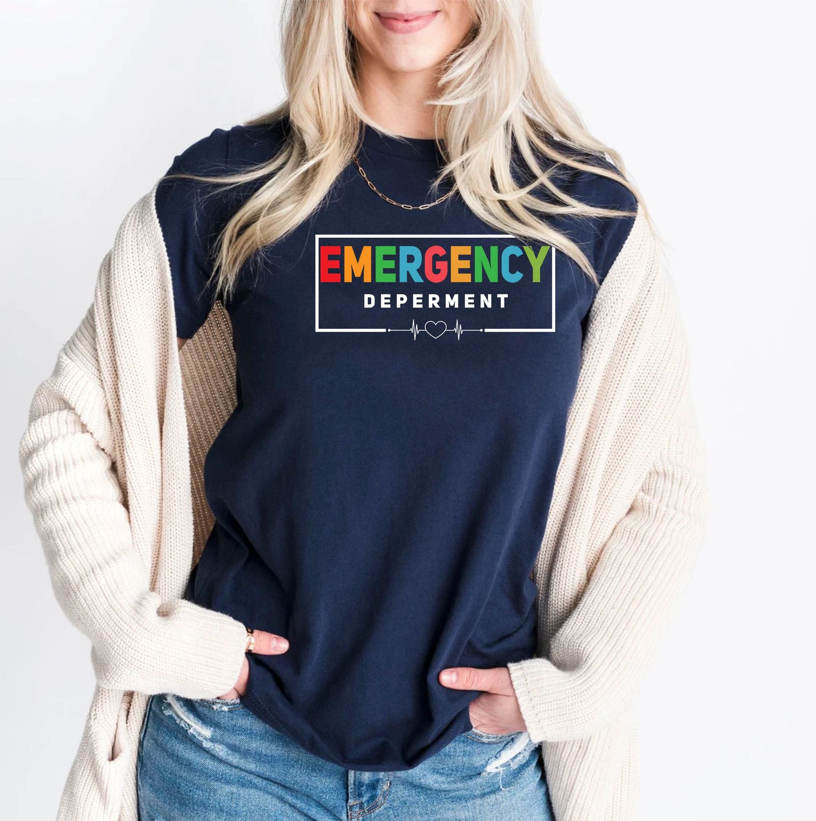 Emergency Department Retro Future Nurse Nursing Assistant T-Shirts - Image 12