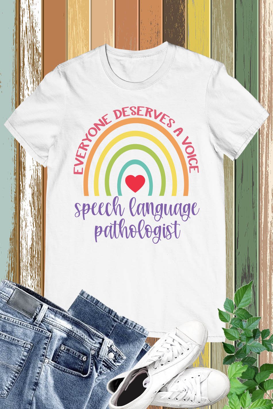 Everyone Deserves a Voice Speech Therapist T shirt